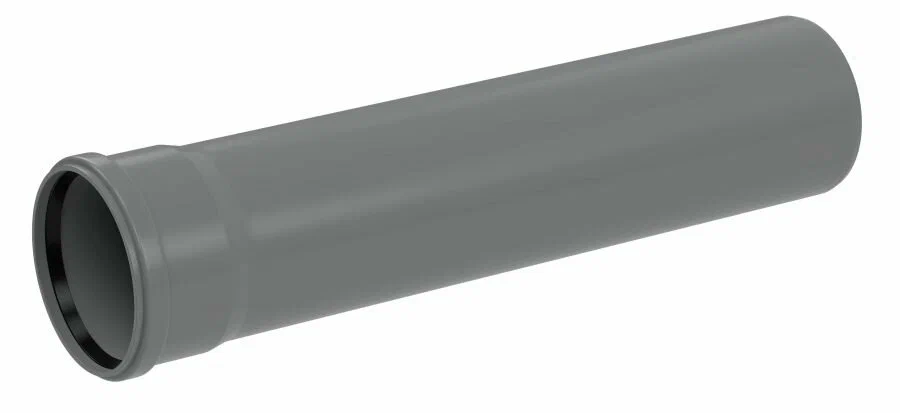 Труба ПП серая б/н Ду 110x2.7 L=3,0 в/к